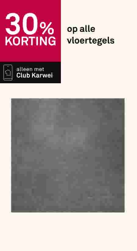 30% korting op alle vloertegels