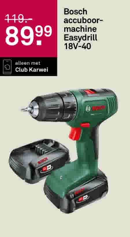 Bosch accuboormachine Easydrill 18V-40