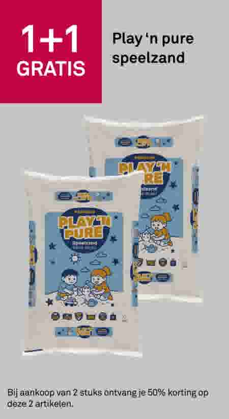 1+1 gratis Play ‘n pure speelzand
