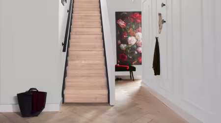 Hoe bekleed ik mijn trap met laminaat?