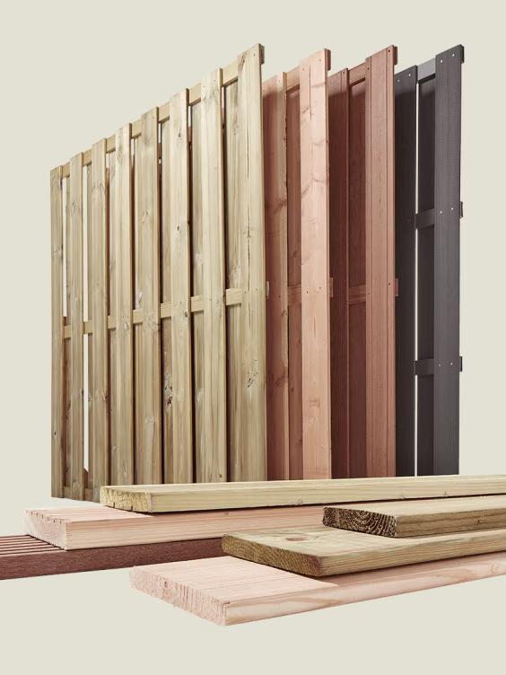 25% korting op al het tuinhout