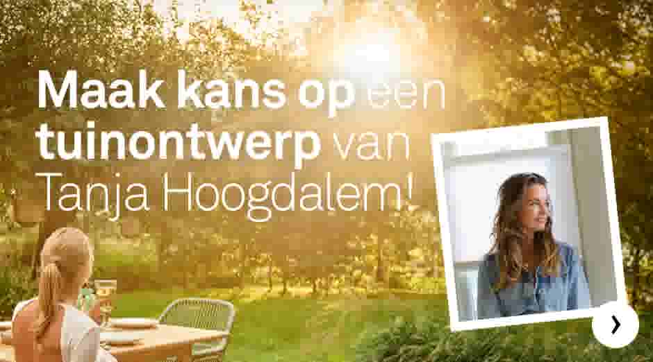 Maak kans op een tuinontwerp van Tanja Hoogdalem!