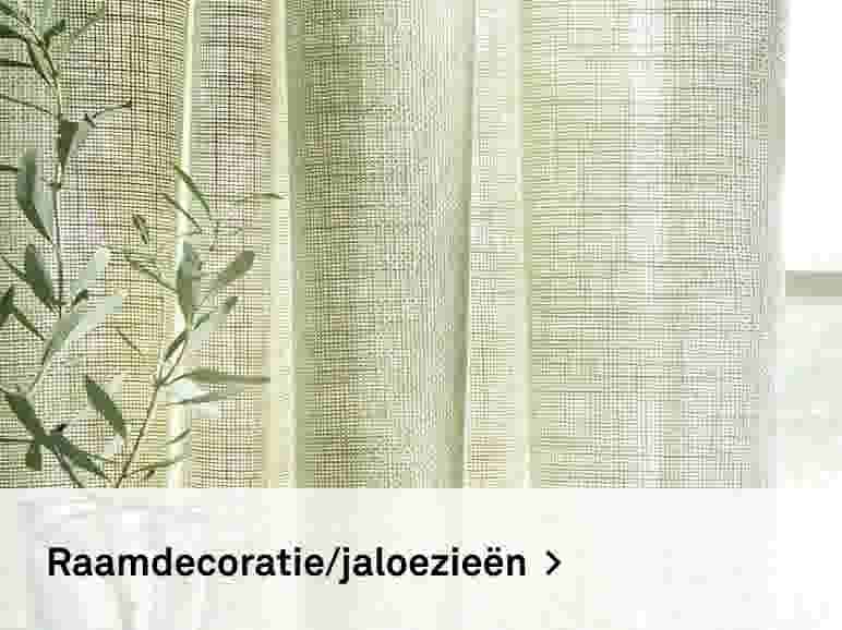 Raamdecoratie/jaloezieën
