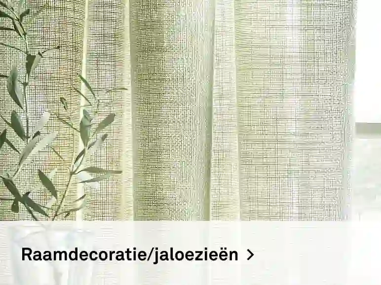 Raamdecoratie/jaloezieën