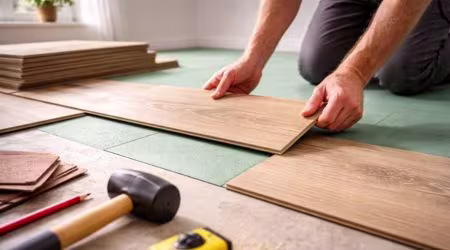 Hoe leg ik een laminaat vloer?