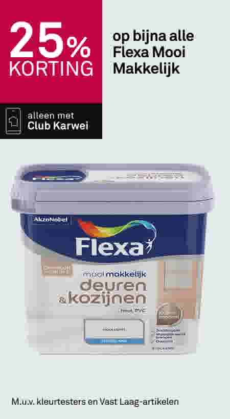 25% korting op bijna alle Flexa Mooi Makkelijk