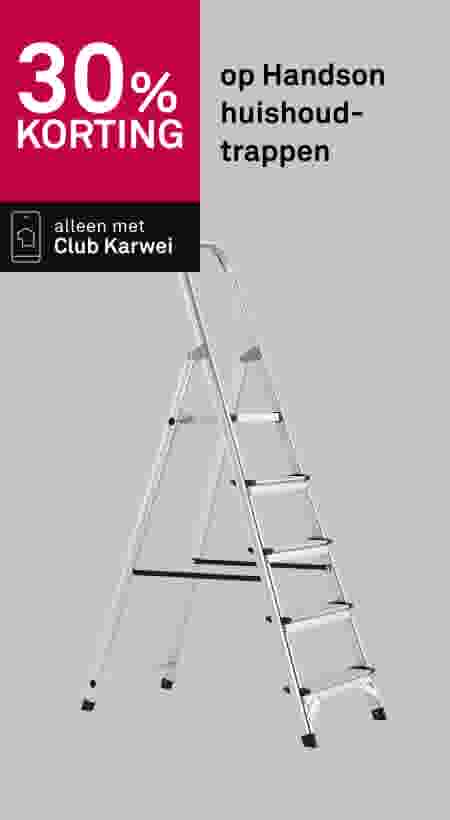 30% korting op Handson huishoudtrappen