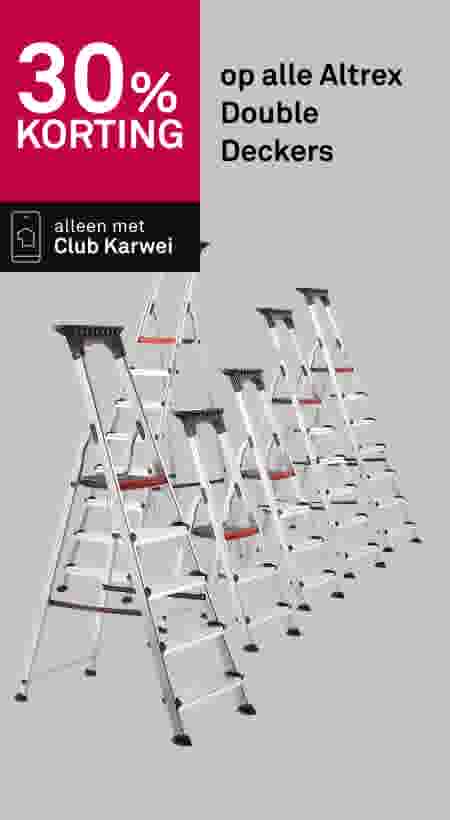 30% korting op alle Altrex Double Deckers