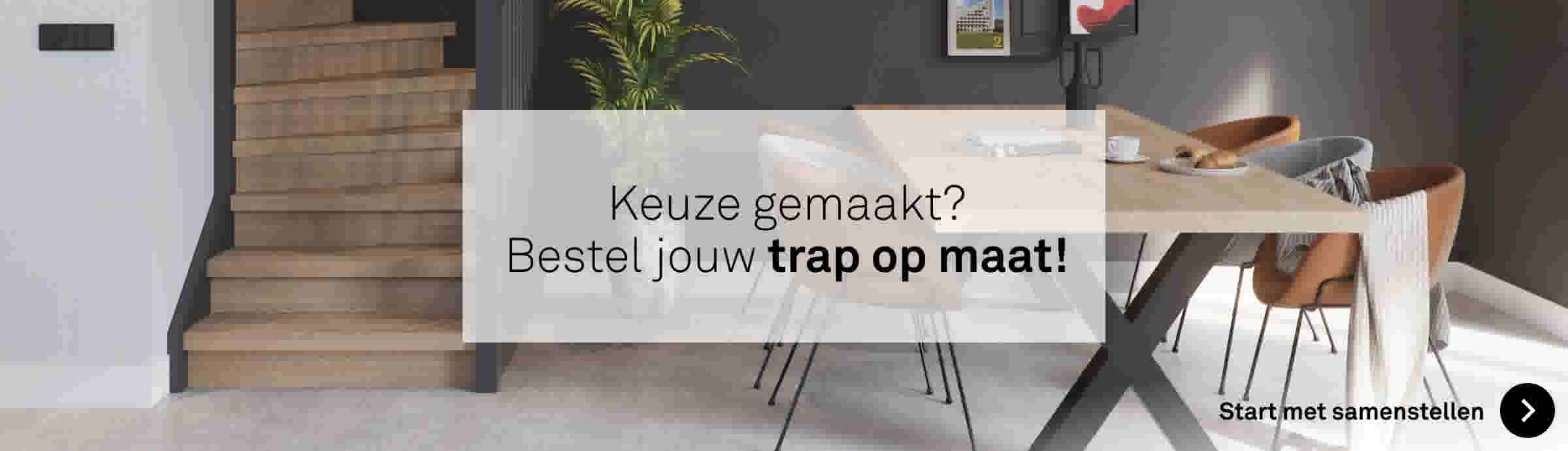 Bestel jouw trap op maat