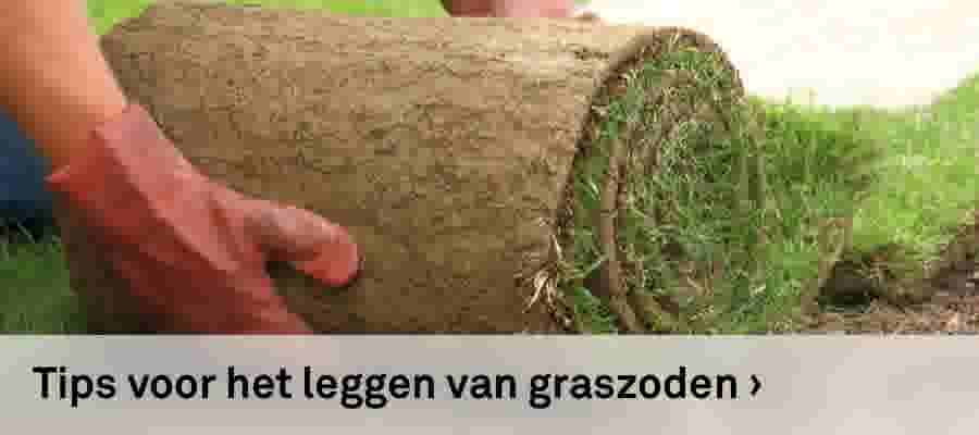Tips voor het leggen van graszoden