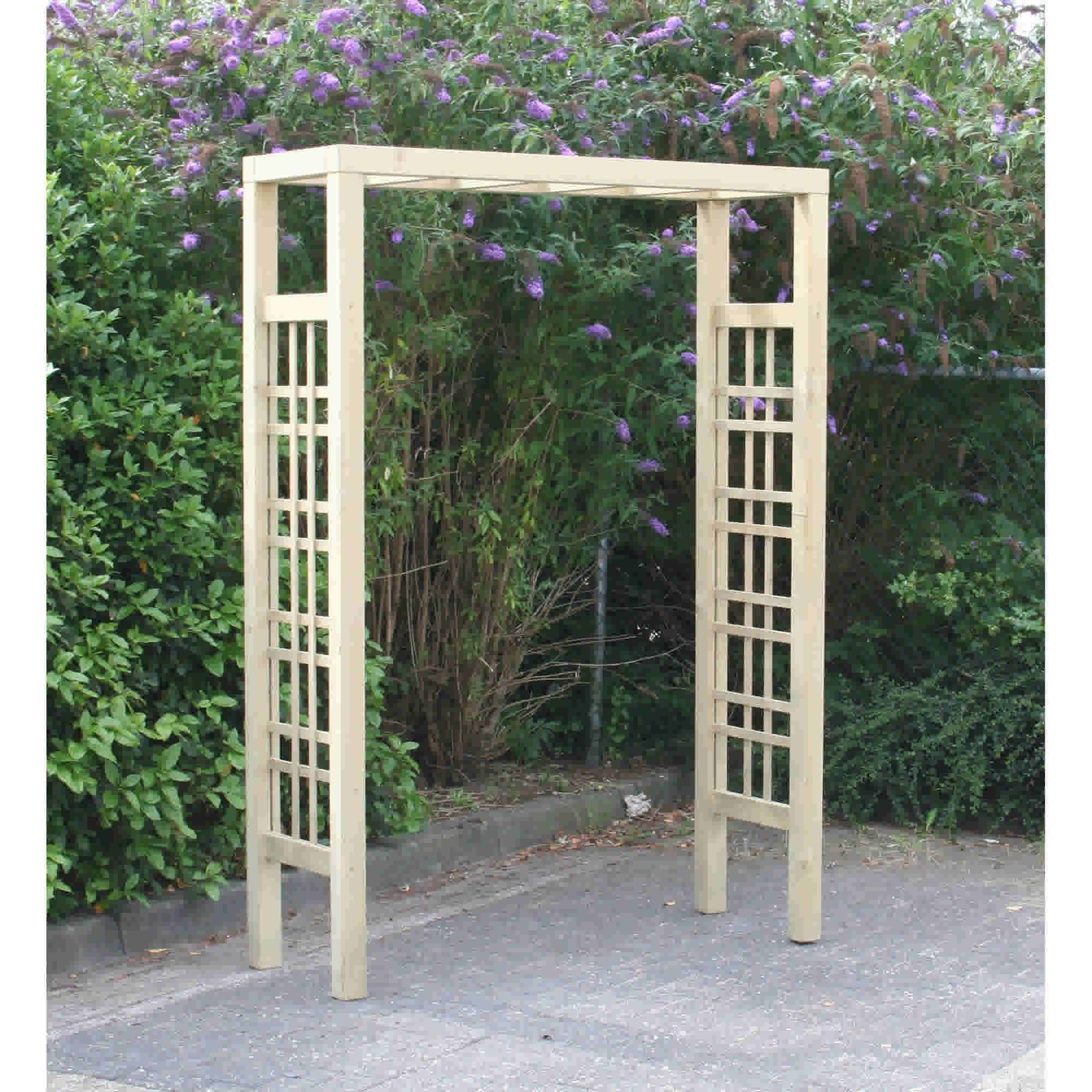 Hoe maak ik een houten pergola?