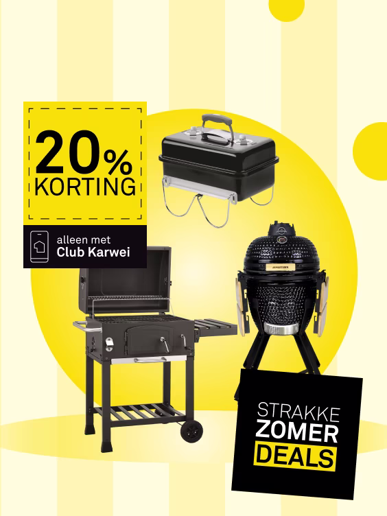 20% op alle barbecues