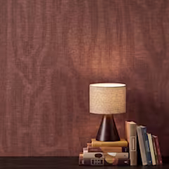 nieuw vliesbehang India in kleur warm terra