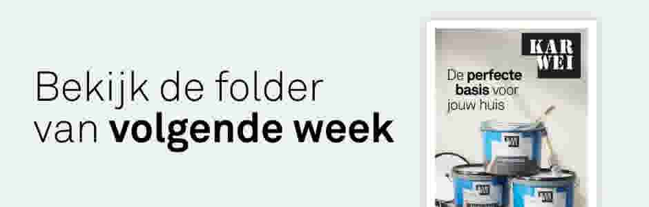 Acties van volgende week