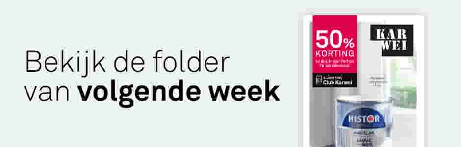 Acties van volgende week