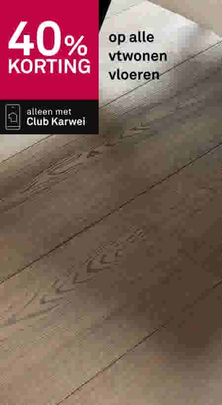 40% korting op alle vtwonen vloeren