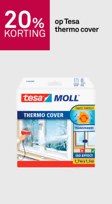 20% korting op Tesa thermo cover