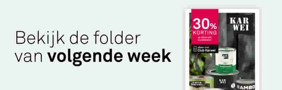 Acties van volgende week