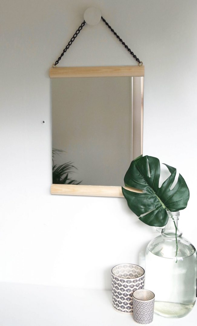 Houten spiegel maken in 3 stappen 