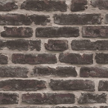 Hout & betonlook behang