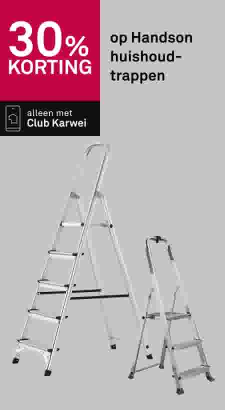 30% korting op Handson huishoudtrappen
