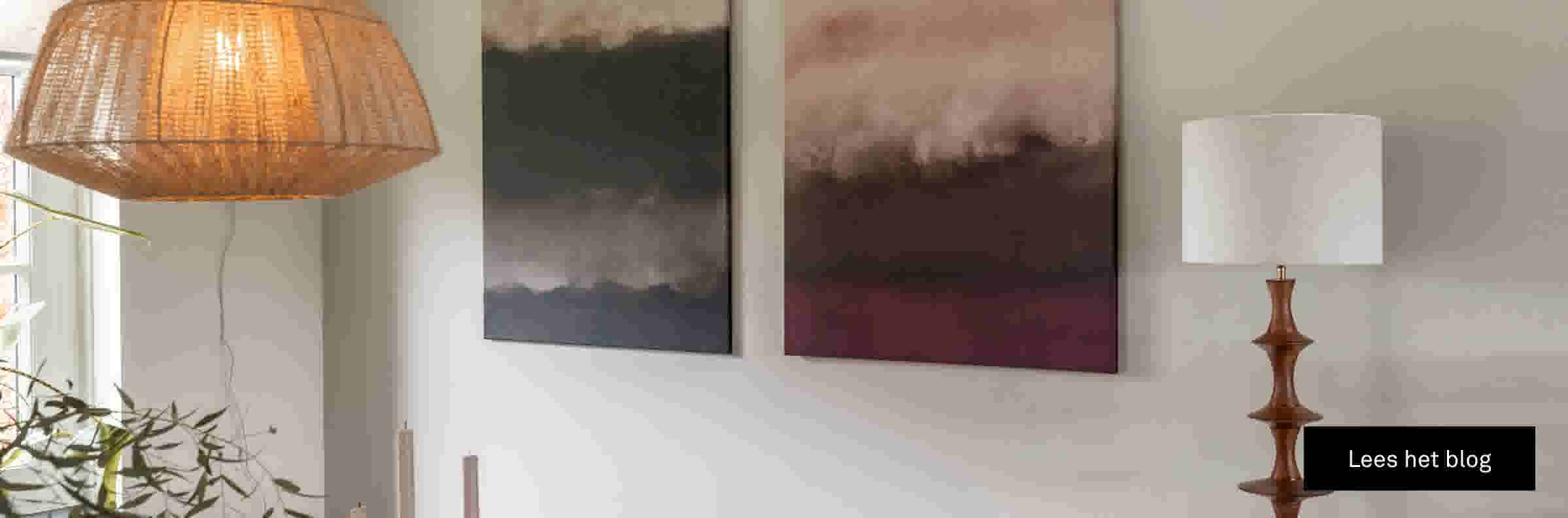 Verf inspiratie:  Hoe breng ik sfeer aan met warme lichte kleuren in de woonkamer