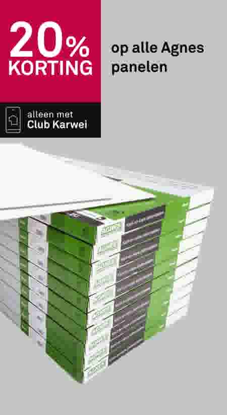 20% korting op alle Agnes panelen