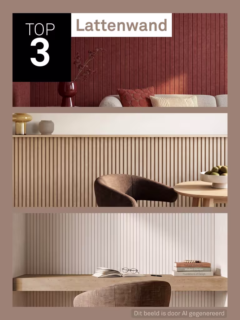Top 3 lattenwand