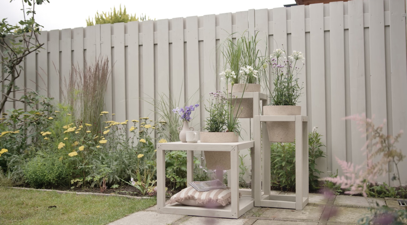 Verhoogde plantenbakken DIY