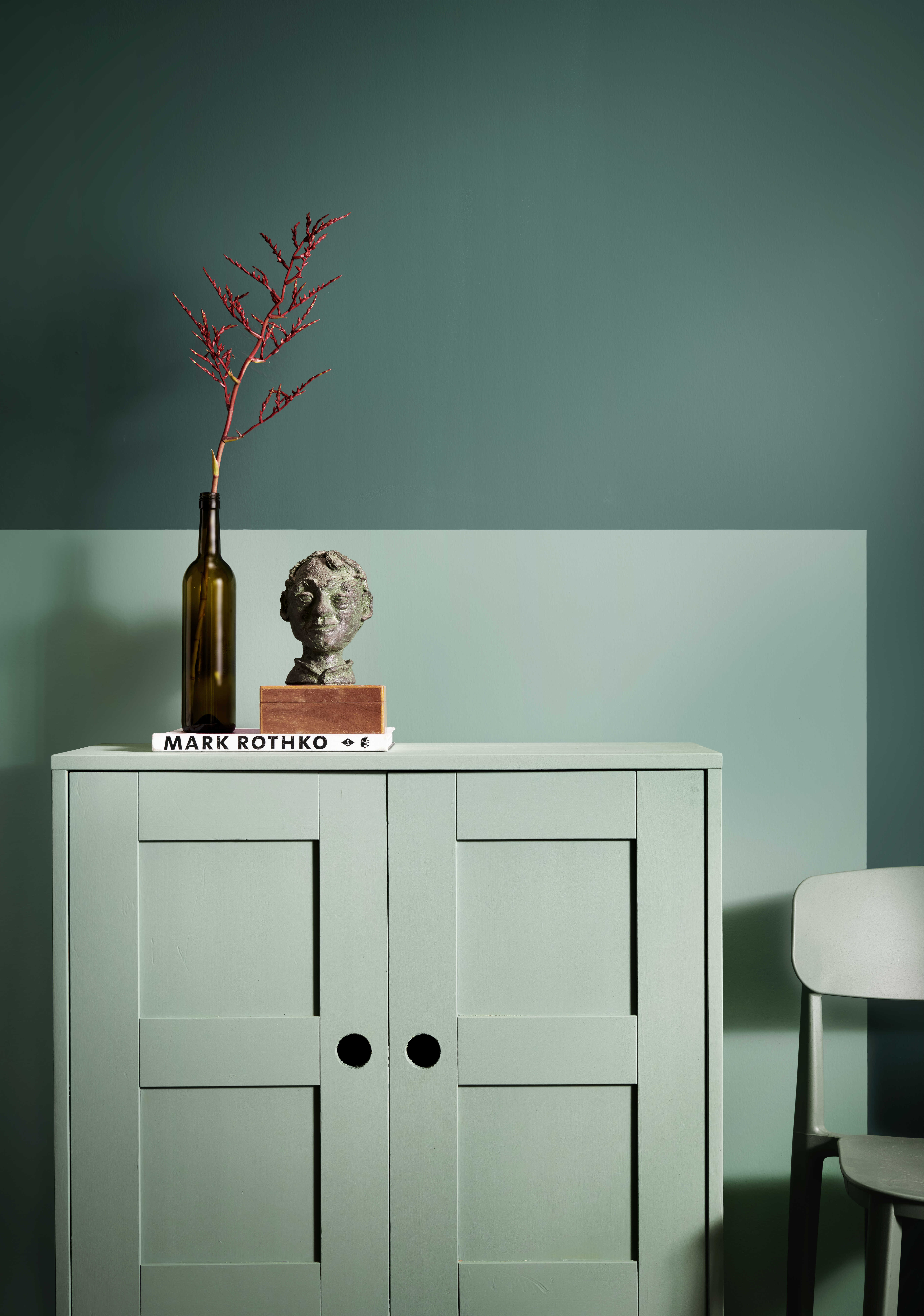 Histor MY color groene verfkleuren 