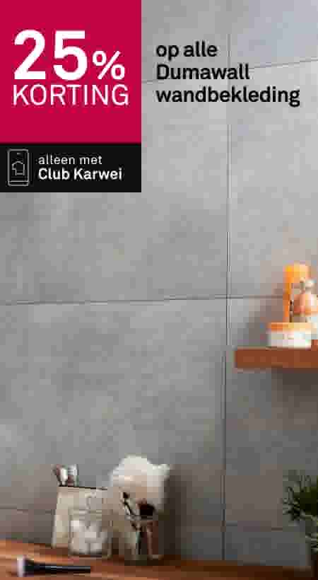 25% korting op alle Dumawall wandbekleding