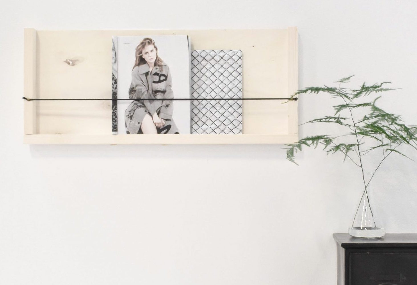 Tijdschriftenrek voor aan de muur maken