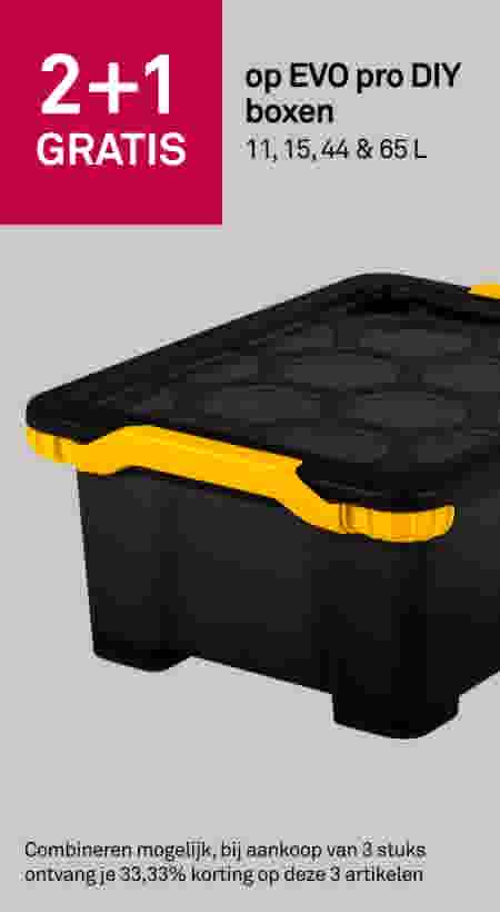 2+1 gratis op EVO pro DIY boxen