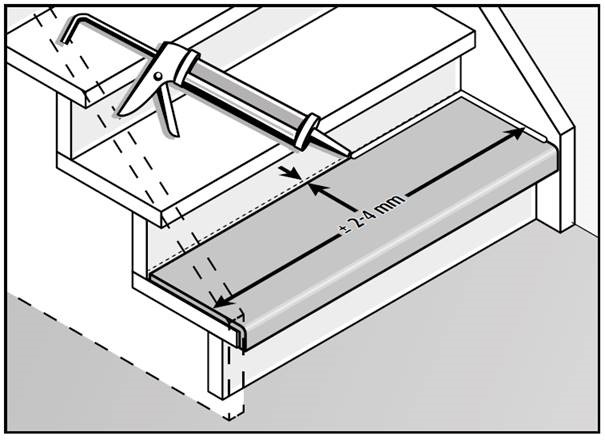 Treden en stootborden