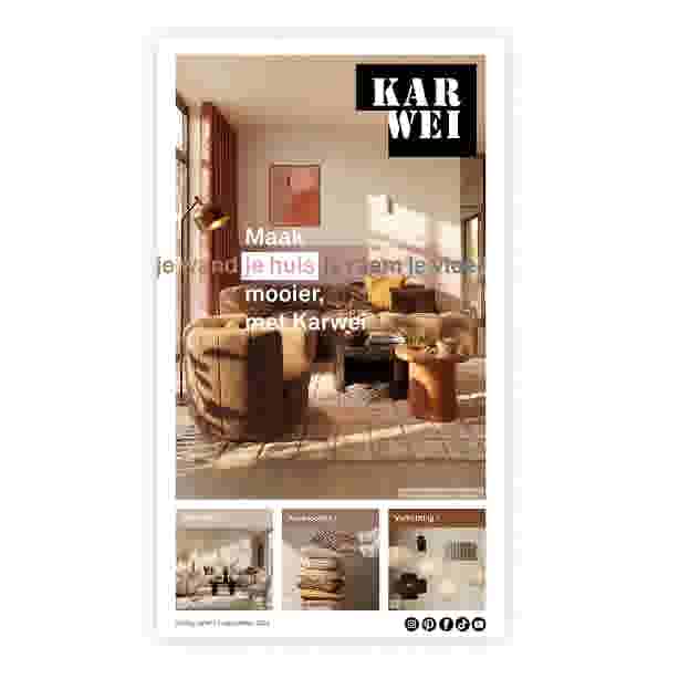 Meubel & verlichting special van Karwei
