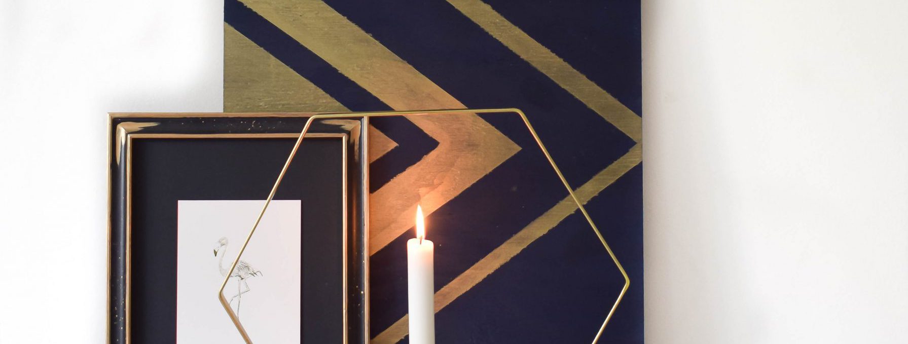 Wanddecoratie idee: maak je eigen kunstwerk