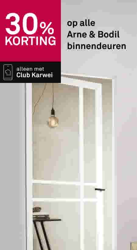 30% korting op alle Arne & Bodil binnendeuren