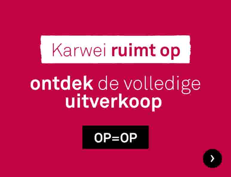 Karwei ruimt op