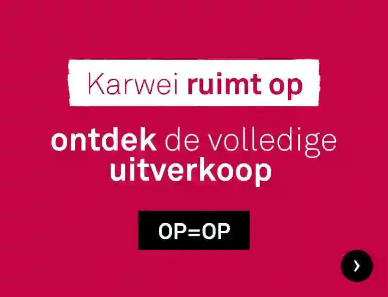 Karwei ruimt op