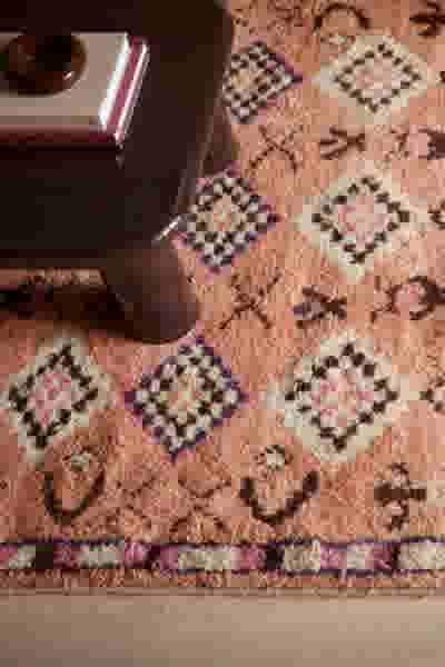 vloerkleed bangalore berber pink