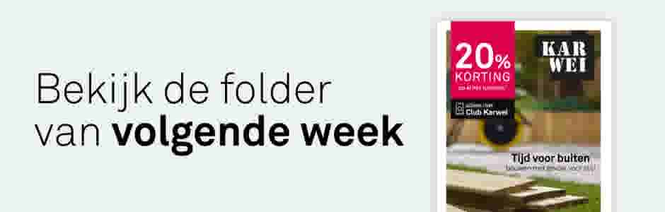 Acties van volgende week