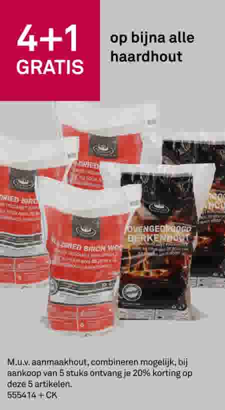 4+1 gratis op bijna alle haardhout