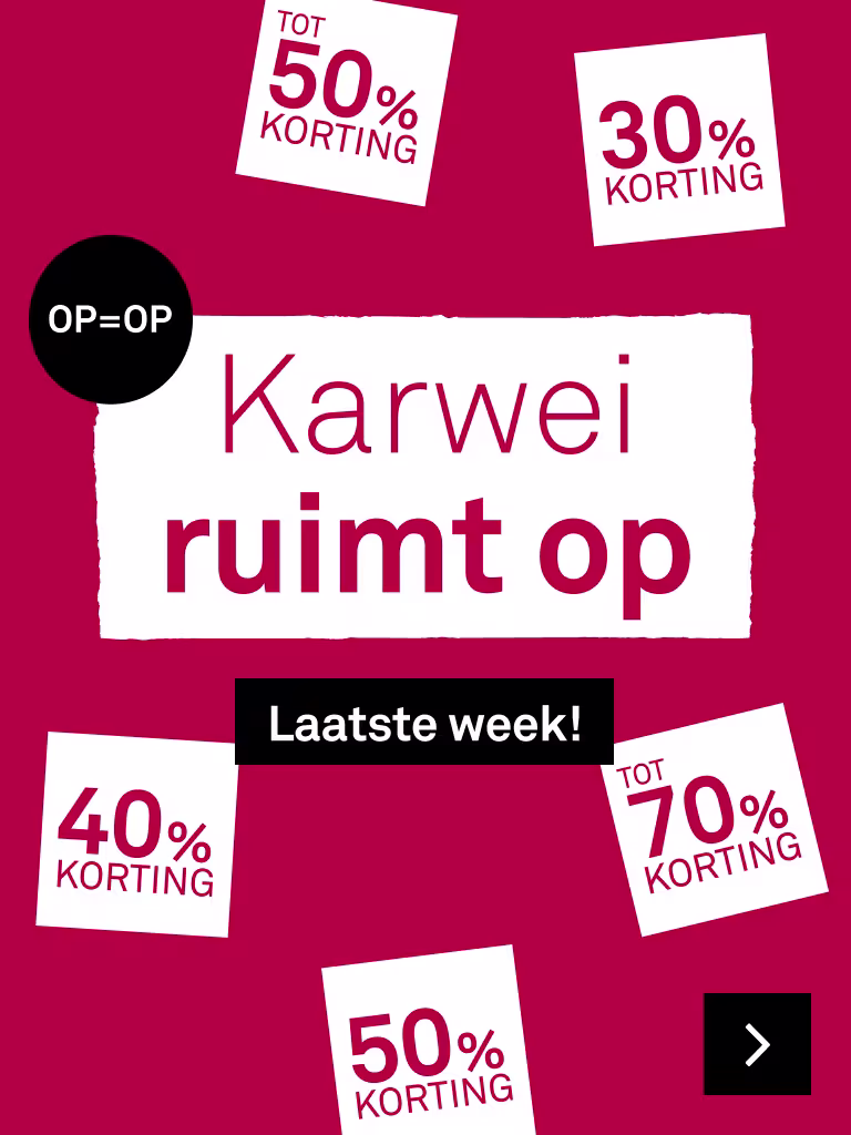 Karwei ruimt op