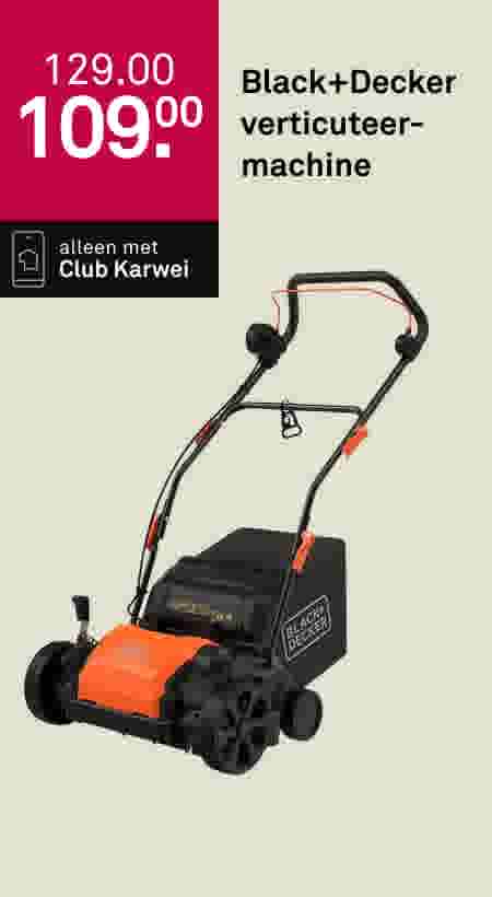 Black+Decker verticiteermachine