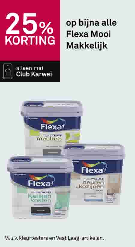 25% korting op bijna alle Flexa Mooi Makkelijk