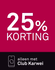 25% korting