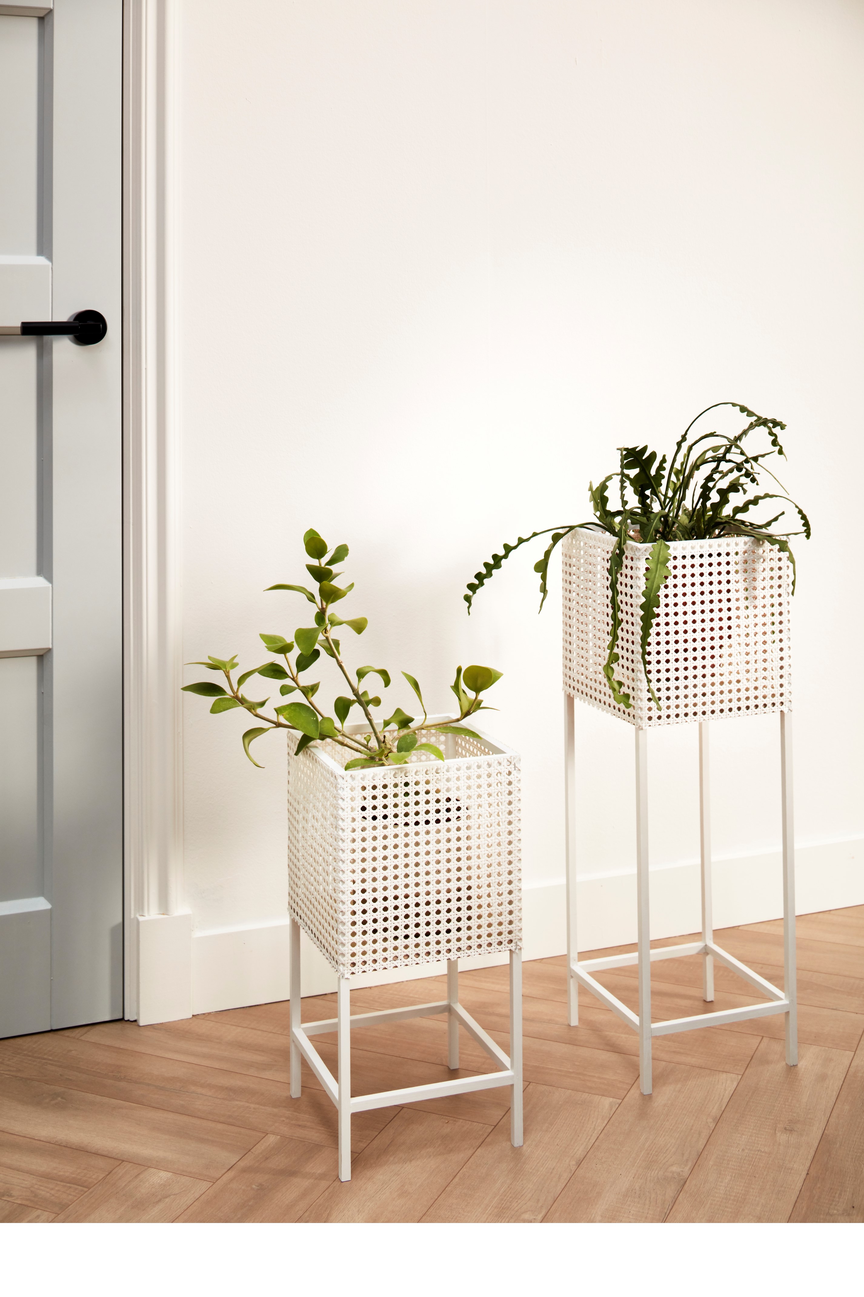 Webbing plantenstandaard maken