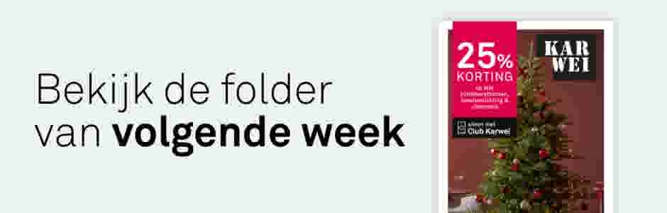 Acties van volgende week