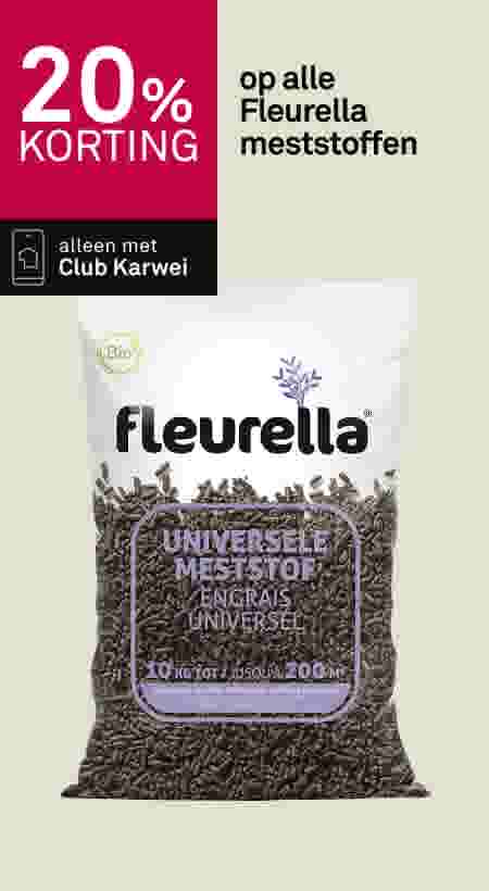 20% korting op alle Fleurella meststoffen