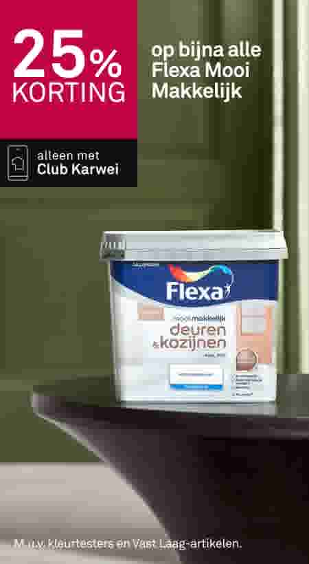 25% korting op bijna alle Flexa Mooi Makkelijk